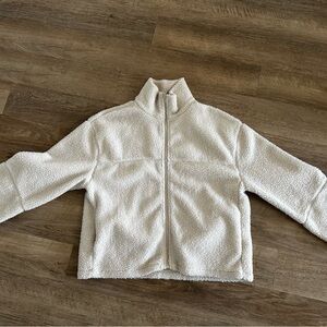 H&M Cream Teddy Jacket